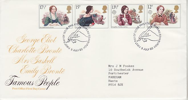 Famous People First Day Cover