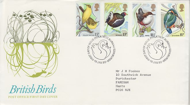 Birds First Day Cover