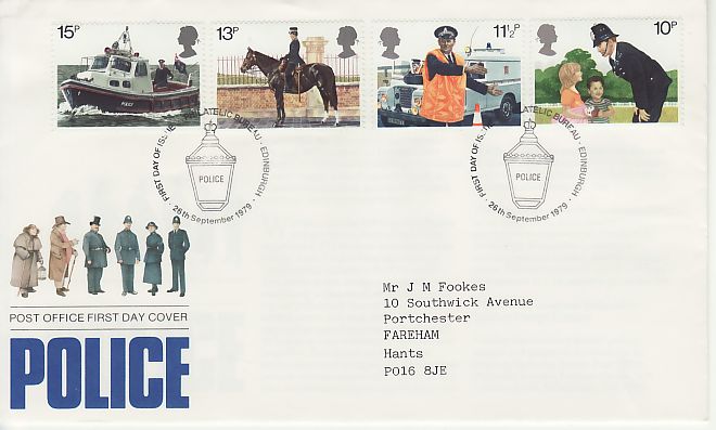 Police First Day Cover