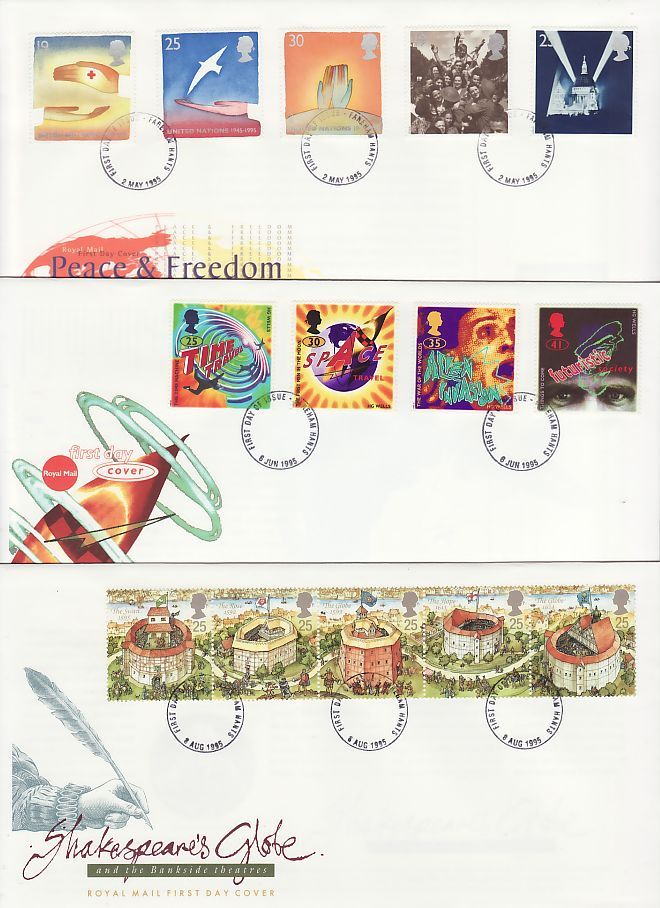 1995 First Day Covers