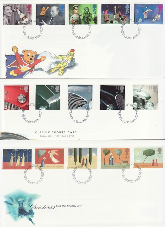 1996 First Day Covers