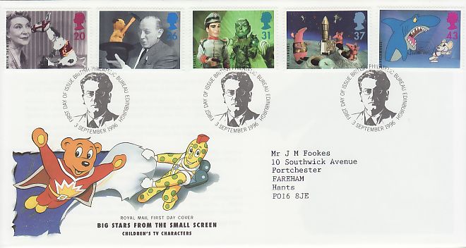 TV Characters First Day Cover