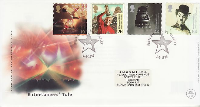 Entertainers Tale First Day Cover