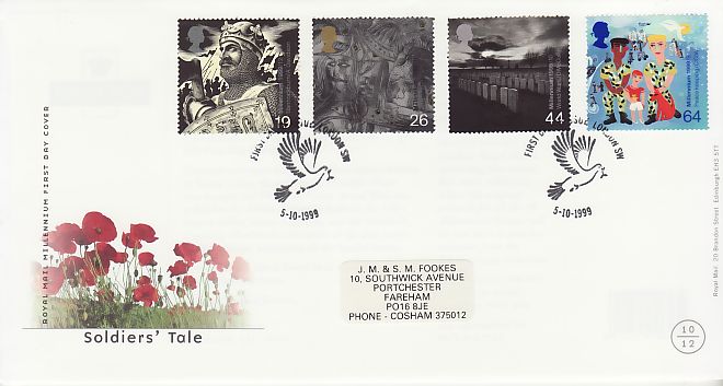 Soldiers Tale First Day Cover