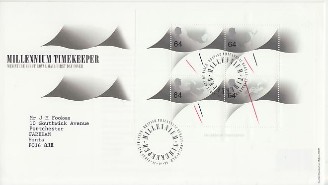 Millennium Timekeeper First Day Cover