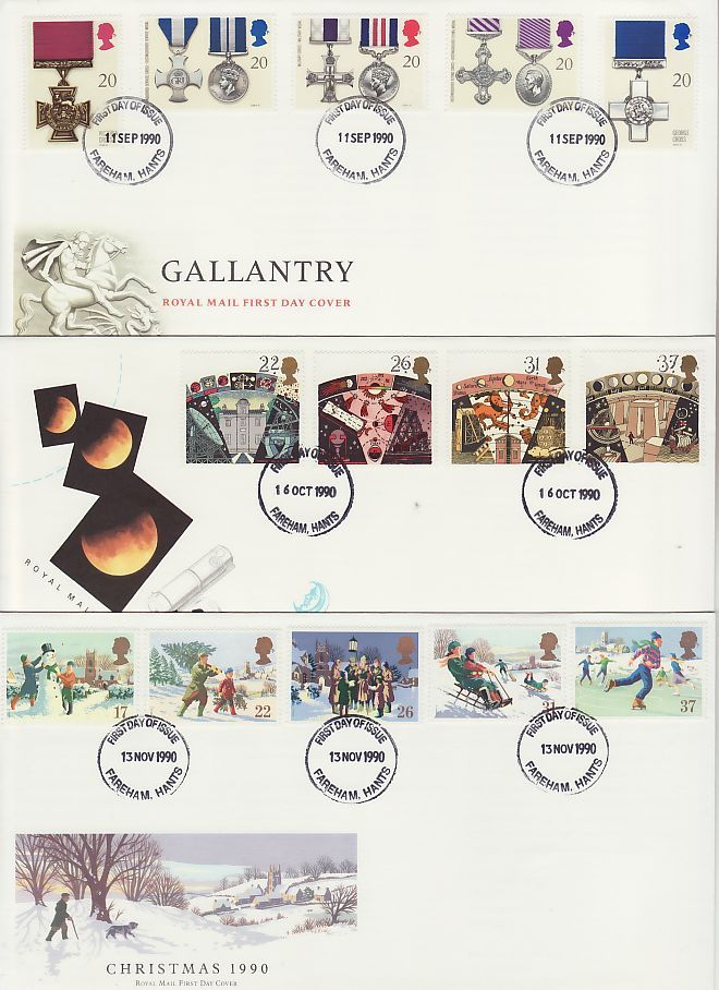 1990 First Day Covers