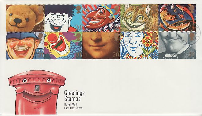 Greetings First Day Cover