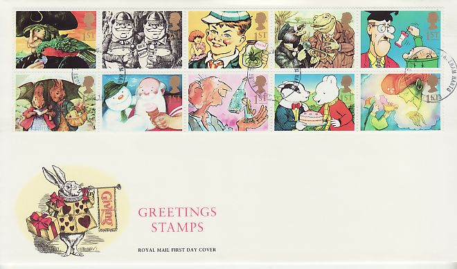 Greetings First Day Cover