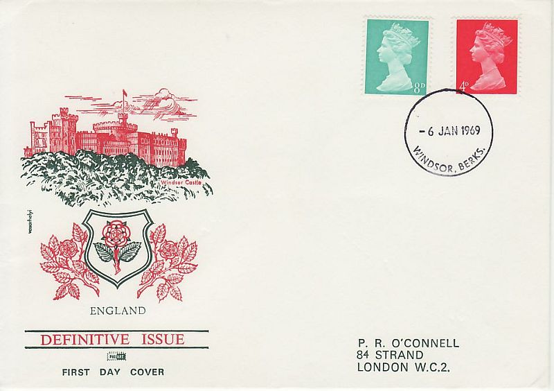 Definitive Stamps First Day Cover
