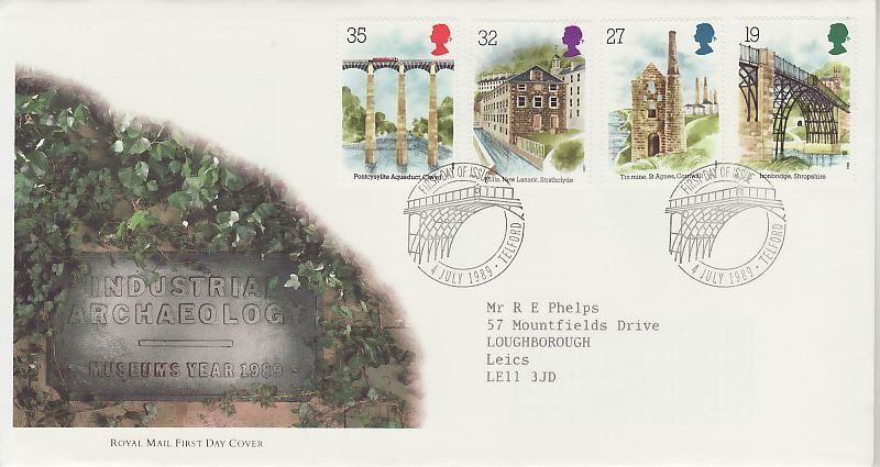 Industrial Archaeology First Day Cover