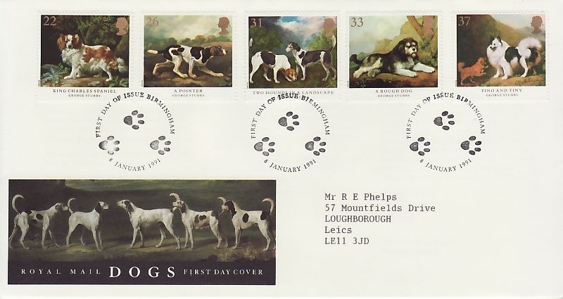 Dogs First Day Cover
