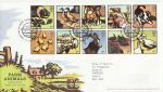 2005-01-11 Farm Animals Stamps T/House FDC (70163)