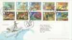 2002-01-15 Kipling Just So Stamps T/House FDC (70190)