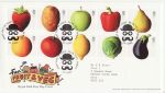 2003-03-25 Fruit and Veg Stamps Pear Tree FDC (70455)