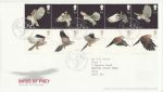 2003-01-14 Birds of Prey Stamps Hawkshead FDC (70456)