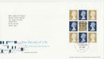 2003-02-25 Secret of Life DNA Bklt Stamps Cambridge FDC (70463)