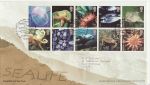 2007-02-01 Sea Life Stamps T/House FDC (70474)