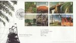 2005-04-21 World Heritage  Stamps Joint Issue x2 FDC (76303)