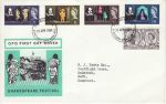 1964-04-23 Shakespeare Stamps Stratford FDC (76389)